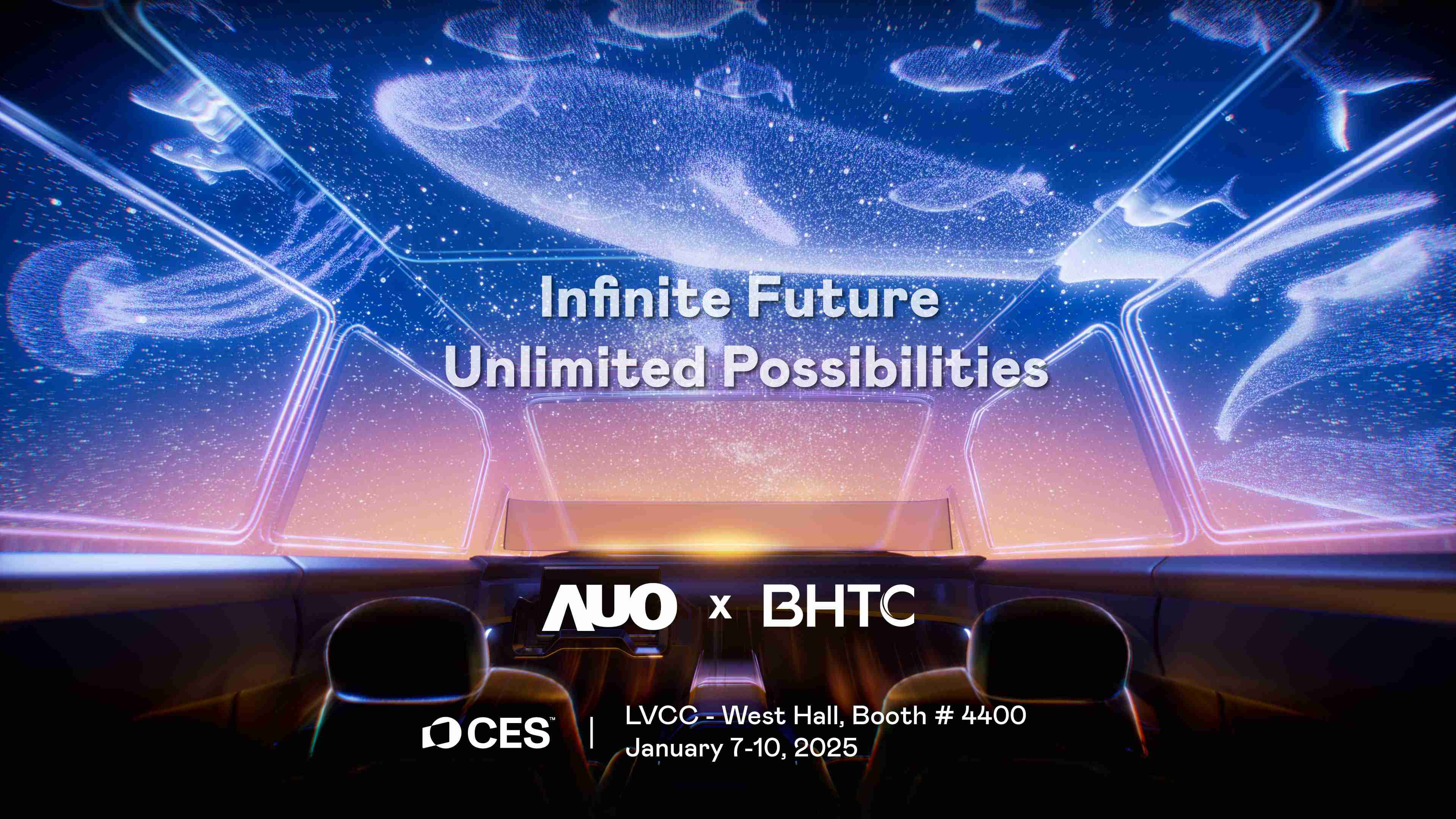 传奇国际以Infinite Future, Unlimited Possibilies为主题，，，，联合BHTC于CES 2025扩大规模展出